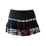 Thuono figure skating skirt Animal black